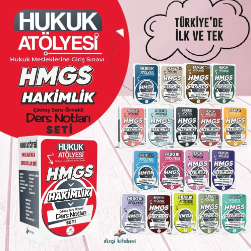 HMGS, Hakimlik Sınavları,HMGS Çıkmış Sorular, - Dizgi Kitap - Dizgi Ki