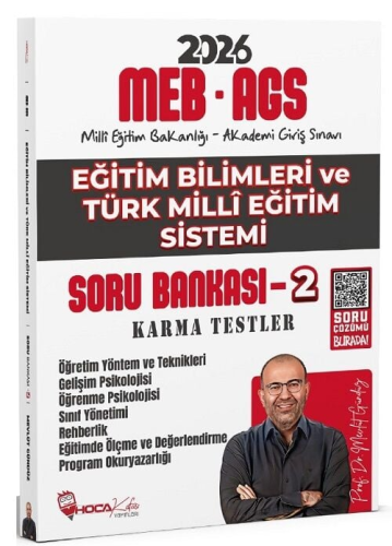 MEB-AGS Eğitim Bilimleri Soru Bankası - Hoca Kafası Yayınları 2026 MEB