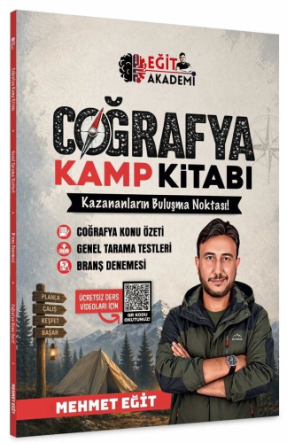Eğit Akademi 2026 KPSS MEB-AGS Coğrafya Kamp Kitabı