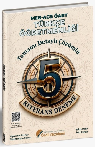 Özdil Akademi ÖABT MEB-AGS Türkçe Öğretmenliği REFERANS 5 Deneme Çözümlü