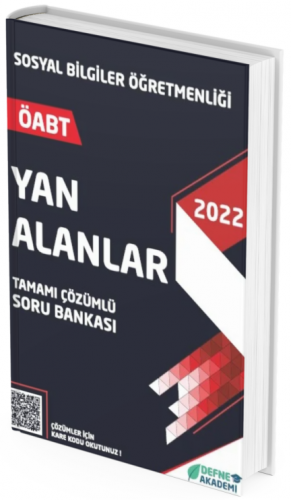 Defne Akademi 2022 ÖABT Sosyal Bilgiler Yan Alanlar Soru Bankası Komis