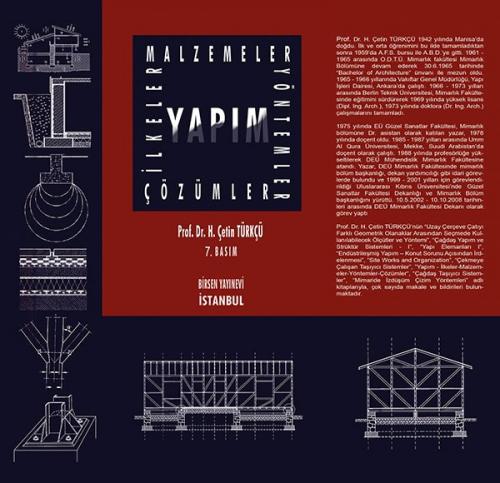 Yapım Malzemeler Yöntemler Çözümler İlkeler Çetin Türkçü
