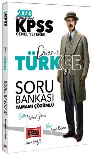 Yargı Yayınları 2023 KPSS Divan- Türkçe Tamamı Çözümlü Soru Bankası Le