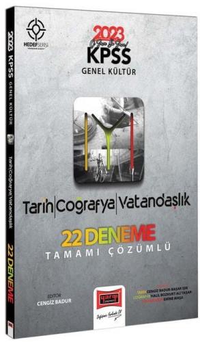 Yargı Yayınları 2023 KPSS Hedef Serisi IYI Genel Kültür (Tarih-Coğrafy
