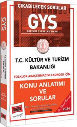 Yargı Yayınları 2024 GYS Kültür ve Turizm Bakanlığı Folklor Araştırmac