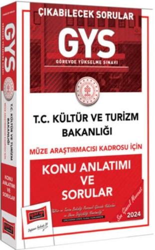 Yargı Yayınları 2024 GYS T.C Kültür ve Turizm Bakanlığı Müze Araştırma