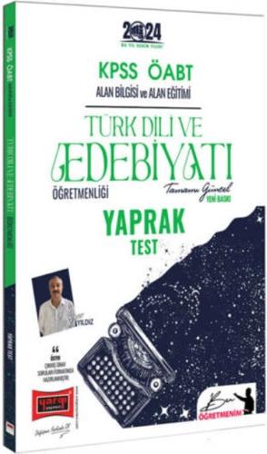 Yargı Yayınları 2024 ÖABT Türk Dili ve Edebiyatı Yaprak Test Uygar Yıl