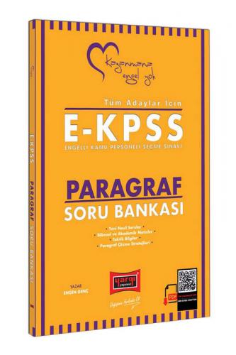 Yargı Yayınları E-KPSS Paragraf Soru Bankası Engin Genç