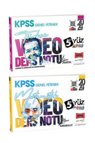 Yargı Yayınları 2024 KPSS Genel Yetenek 5Yüz Türkçe ve Matematik Video