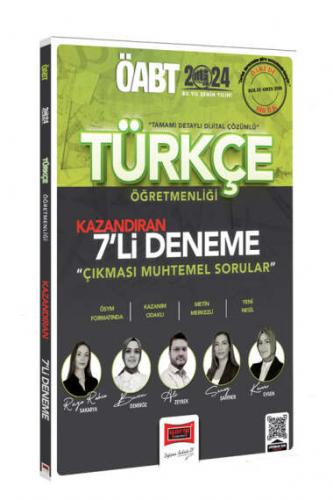 Yargı Yayınları 2024 ÖABT Türkçe Öğretmenliği Kazandıran 7 Deneme Kevs