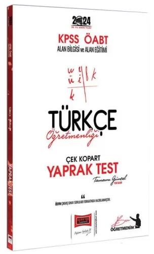 Yargı Yayınları 2024 ÖABT Türkçe Öğretmenliği Yaprak Test Komisyon
