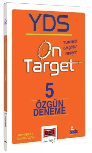 YDS On Target 5 Özgün Deneme Kamil Kilci