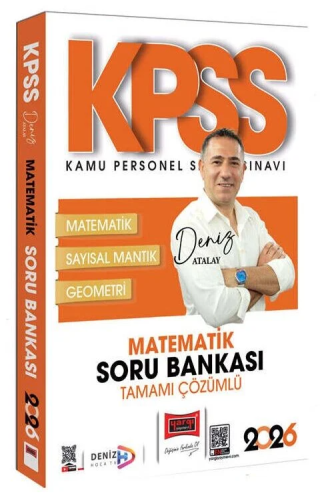 Yargı Yayınları 2026 KPSS Genel Yetenek Tamamı Çözümlü Matematik Soru Bankası