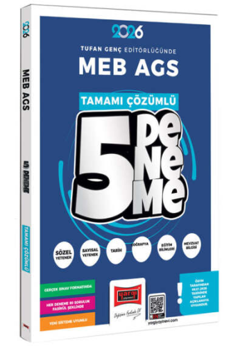 MEB-AGS Hazırlık,MEB-AGS Deneme Sınavları, - Yargı Yayınları - Yargı Y