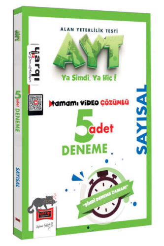 - Yargı Yayınları AYT Sayısal Tamamı Video Çözümlü 5 Deneme - Komisyon