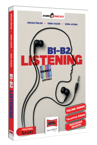 İngilizce - Yargı Yayınları B1-B2 Listening Renkli Çevirili - Erkan Ön