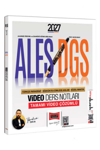 Yargı Yayınları 2027 ALES DGS Türkçe Paragraf - Sözcükte Anlam Sözel M