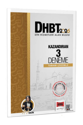 Yargı Yayınları 2026 DHBT Kazandıran Tamamı Çözümlü 3 Deneme