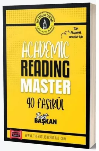 Yargı Yayınları Tüm Akademik İngilizce Sınavları İçin Academic Reading Master 40 Fasikül