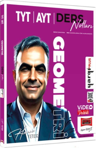 Yargı Yayınları 2025 TYT AYT Geometri Video Destekli Ders Notları