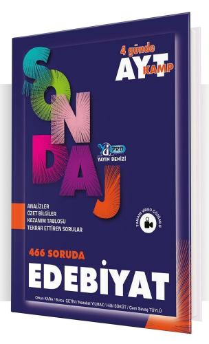 Yayın Denizi AYT Türk Dili ve Edebiyatı Pro 466 Soruda Sondaj Kamp