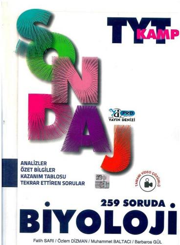 Yayın Denizi TYT Biyoloji Pro 259 Soruda Sondaj Kamp