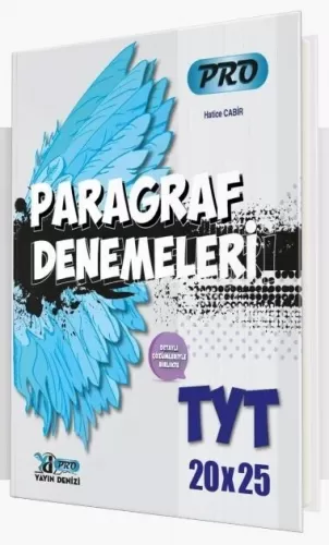 Yayın Denizi Pro TYT Paragraf 20x25 Deneme Video Çözümlü