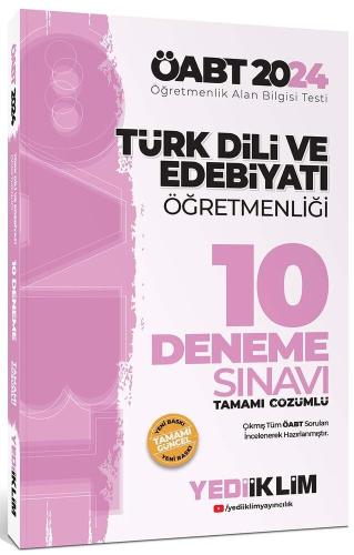 Yediiklim Yayınları 2024 ÖABT Türk Dili Ve Edebiyatı Öğretmenliği Tama