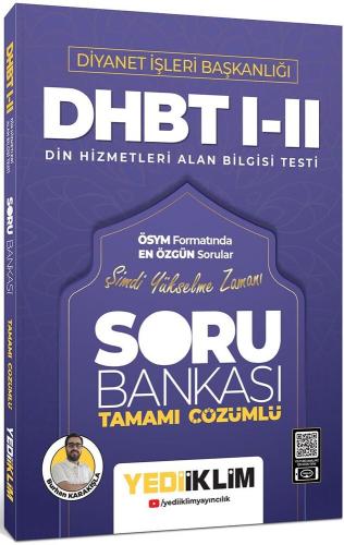 Yediiklim Yayınları Diyanet İşleri Başkanlığı DHBT I-II Tamamı Çözümlü