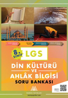 Marsis Yayınları 8. Sınıf LGS Din Kültürü ve Ahlak Bilgisi Soru Bankası