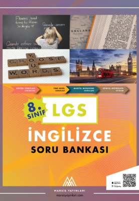 Marsis Yayınları 8. Sınıf LGS İngilizce Soru Bankası