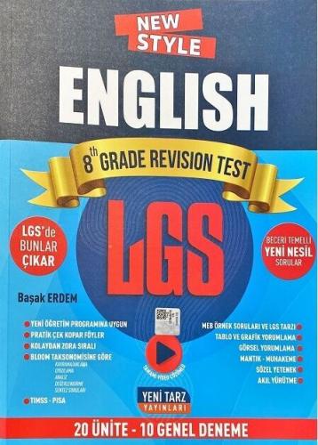 Yeni Tarz 8. Sınıf LGS English 20 Ünite 10 Deneme Komisyon