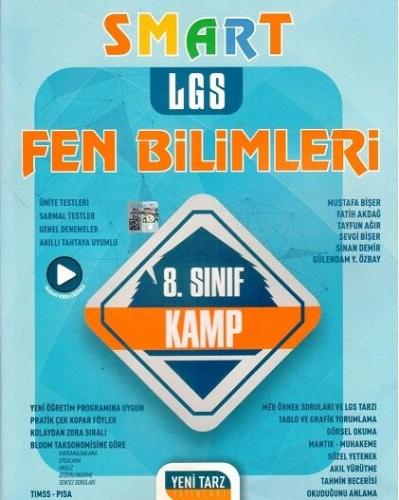 Yeni Tarz Yayınları 8. Sınıf LGS Fen Bilimleri Smart Kamp Komisyon