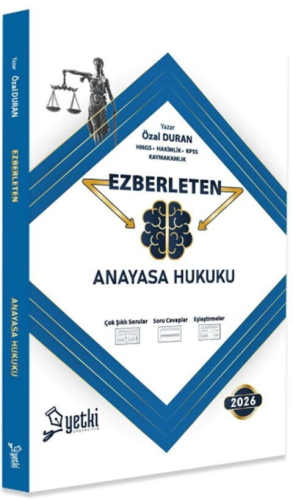 HMGS, Hakimlik Sınavları, - Yetki Yayıncılık - Yetki Yayınları 2026 Ez