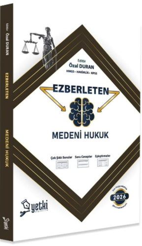 HMGS, Hakimlik Sınavları, - Yetki Yayıncılık - Yetki Yayınları 2026 Ez
