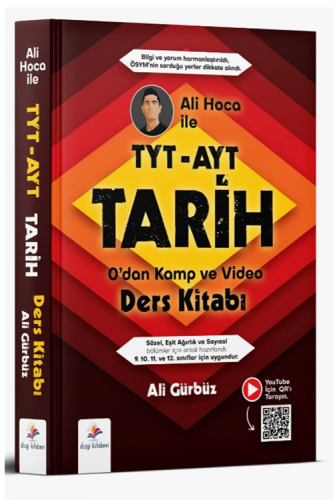 Dizgi Kitap Ali Hoca ile TYT AYT Tarih Sıfırdan Kamp ve Video Ders Kit