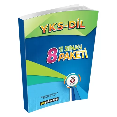 YDS Publishing YKSDİL 8 li Sınav Paketi Muhammet Özgür Yaşar