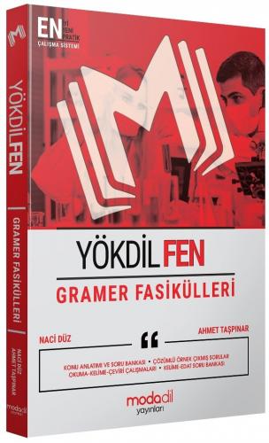 Modadil Yayınları YÖKDİL Fen Gramer Fasikülleri