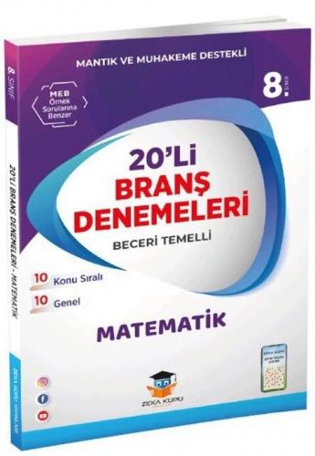 Zeka Küpü Yayınları 8. Sınıf LGS Matematik 20 Deneme