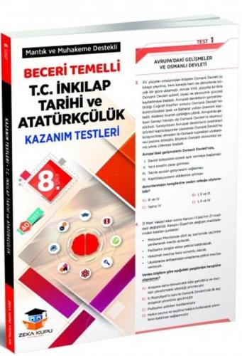 Zeka Küpü Yayınları 8. Sınıf T.C. İnkılap Tarihi ve Atatürkçülük Becer